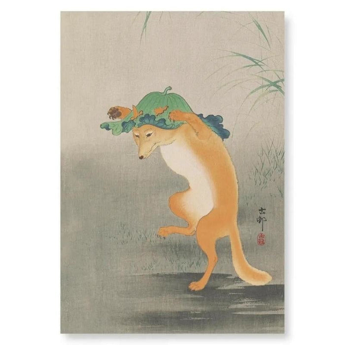 Tableau Japonais Kitsune - A4 | Ramen Nation