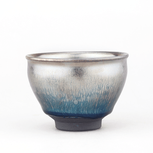 Taza de té de cerámica azul nacarado | Ramen Nation