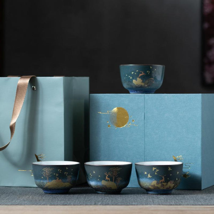 Taza de té de porcelana de regalo Matcha | Ramen Nation